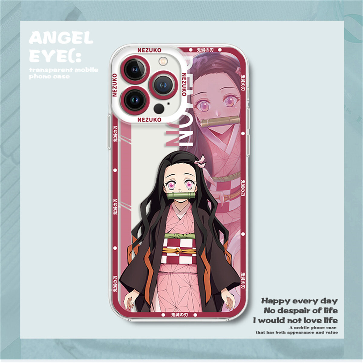 Cartoon Anime Angel Eyes Demon Slayer Tokitou Muichirou Tomioka Giyuu  Shockproof Clear Case For Infinix Note 10 11 12 VIP G96 12i 30 30i Pro 4G  Smart 4 5 6 7 Plus Pova 2 3 4 Pro Zero 20 5G Cover