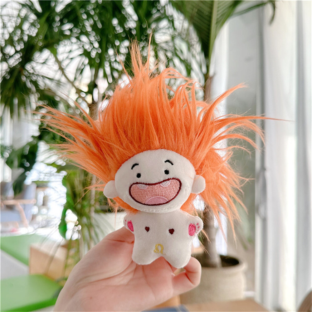 DXY 🌈Available🌈 Constellation Doll Doll Cotton Doll 10cm Funny Cute Doll Cung Hoang Dao Doll
