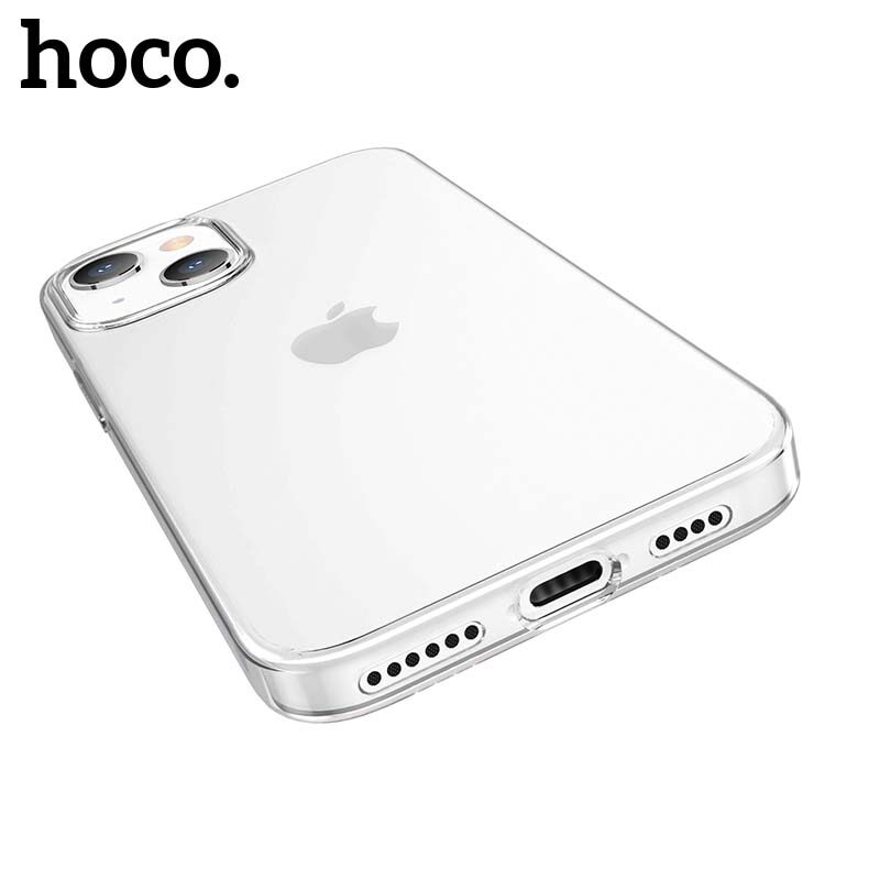 Ốp HOCO Trong Suốt Mới 2021 Cho iPhone 13/ iPhone 13 Pro / iPhone 13 Pro Max Ốp Lưng Silicone TPU Siêu Mỏng