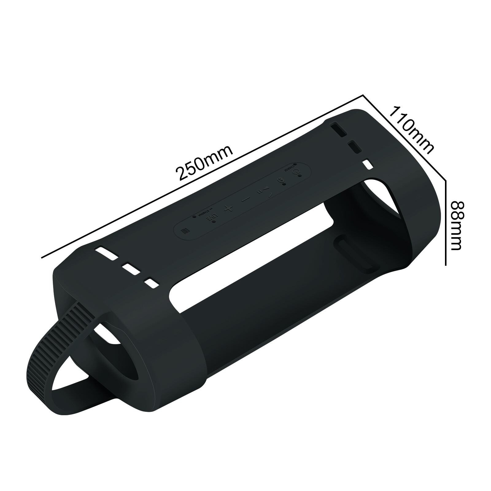Silicone Protective Cover Wireless Bluetooth Speaker Cover Sleeve for Son SRS-XB33 Accessory