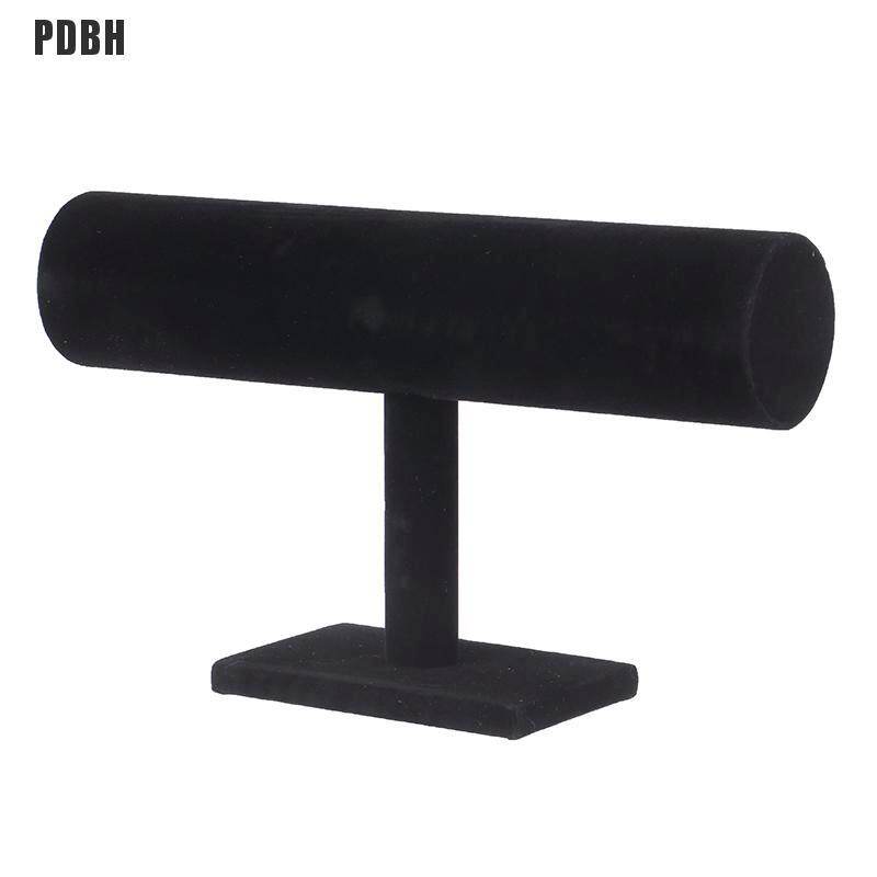 [PDBH Fashion Store] T Bar Velvet Hairband Headband Holder Retail Shop Display Stand Rack Holder