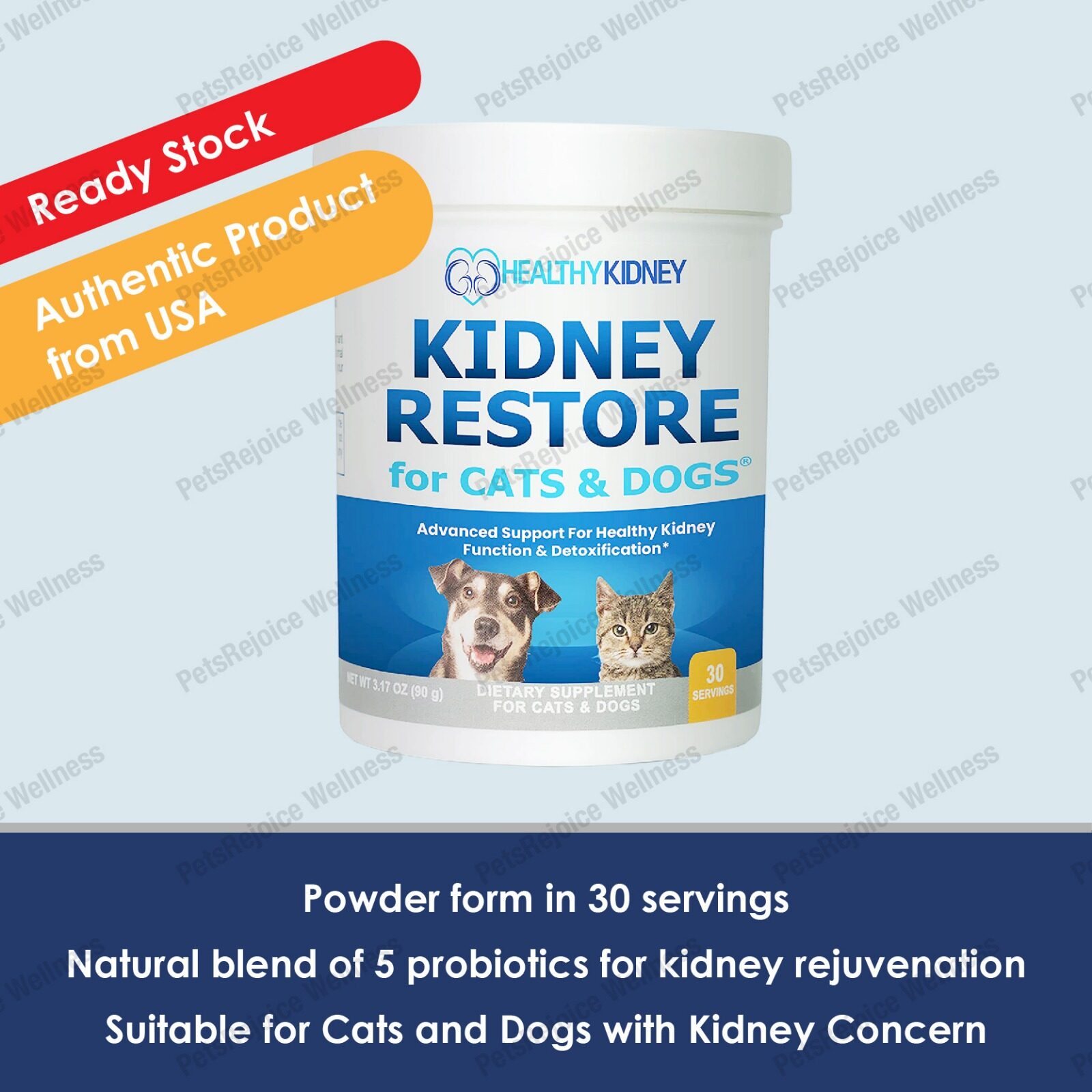 Kidney restore veterinarian 50billion CFU probiotic Cat and dog probiotics for