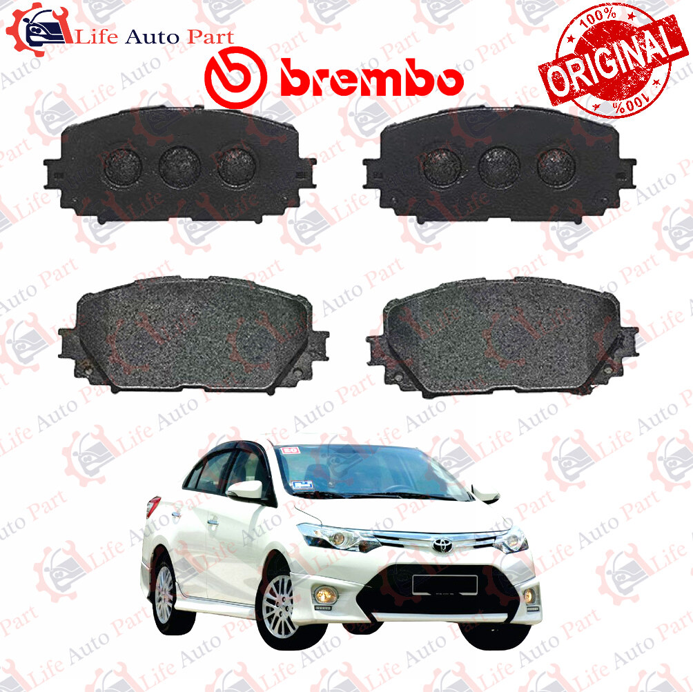 Brembo Front Brake Pad Toyota Vios NCP93 F,G,S, NCP150 G,S, Yaris