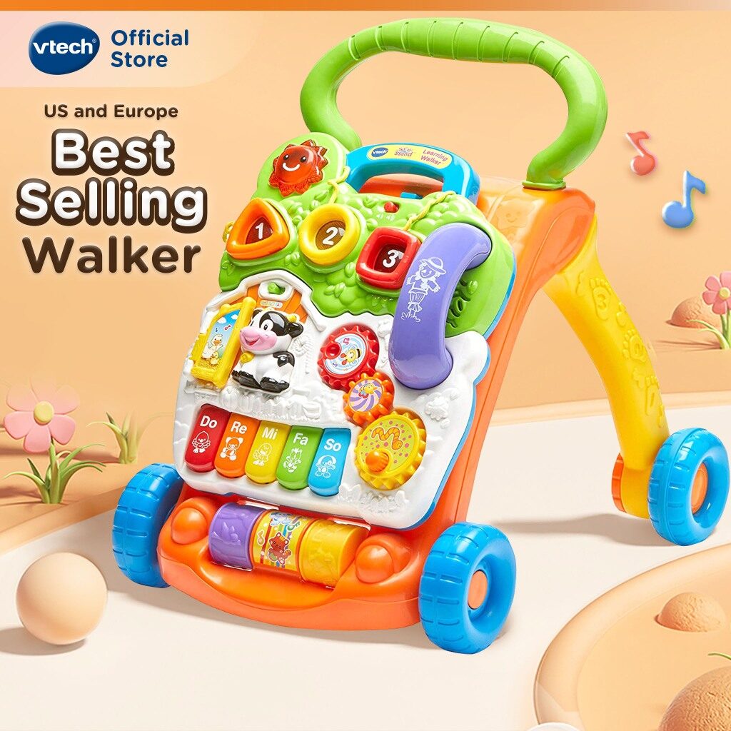 VTech Sit to Stand Learning Baby Walker in multifunctional