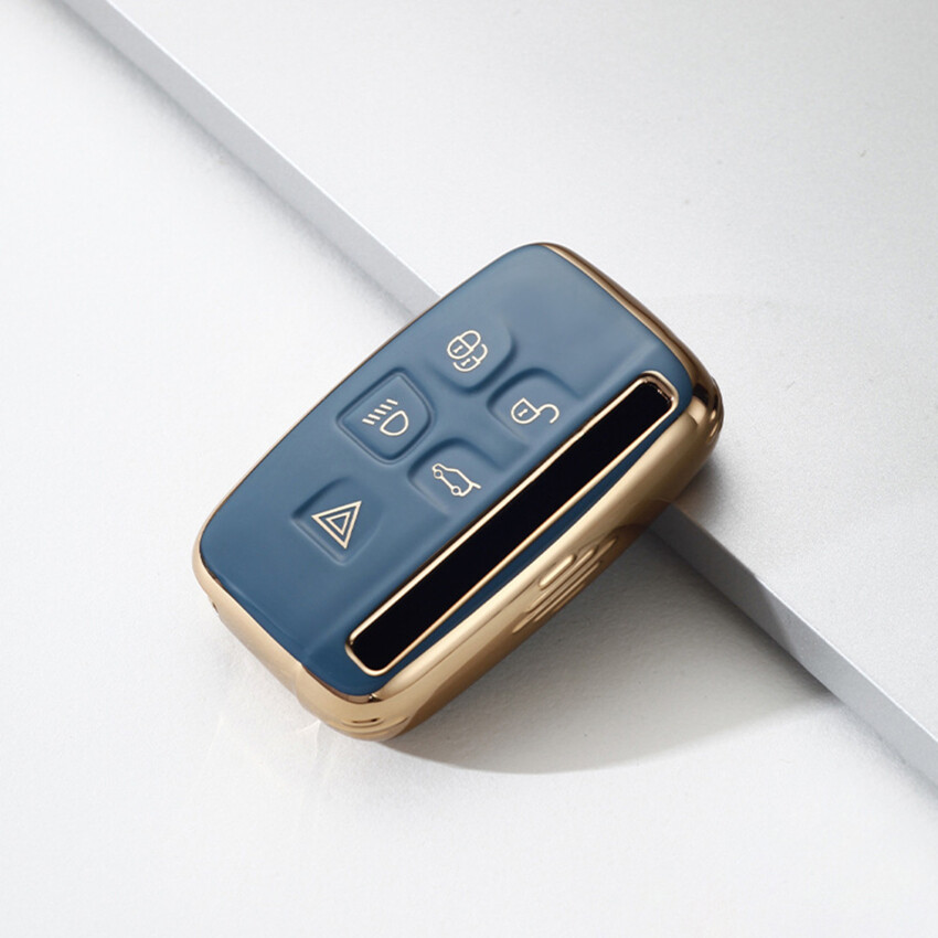 TPU Car Remote Key Case Cover Shell For Land Rover Range Rover Discovery Evoque Sport Velar For Jaguar XE E-Pace Accessories