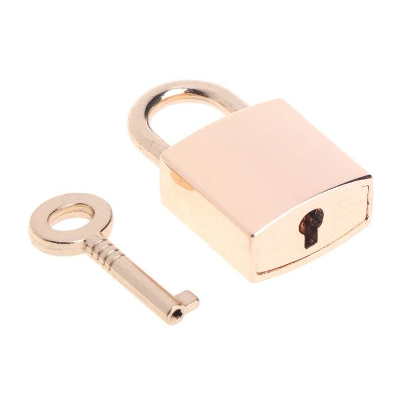 Mini Archaize Padlocks Key Lock With key for Jewelry Box Storage Box Diary Book