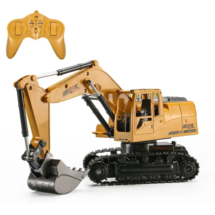 digger with remote control
