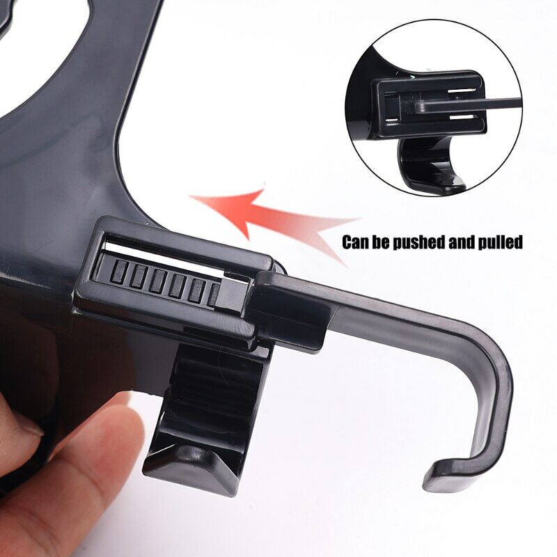 Car New Hook Rear Seat Headrest Hanger Multi-functional Car Mobile Phone Bracket Bag Hook