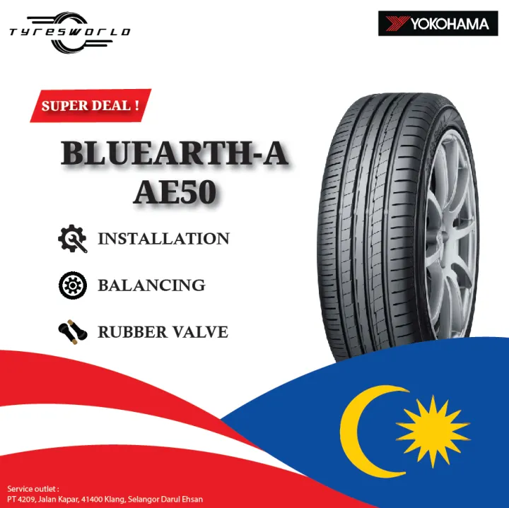 Yokohama Bluearth A Ae50 Free Installation Lazada
