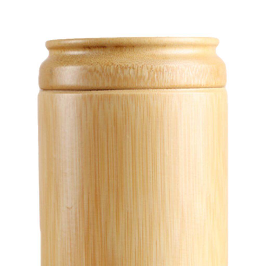 Blesiya Handmade Tea Box Bamboo Storage Box Tea Canister Lid Kitchen Storage Jars