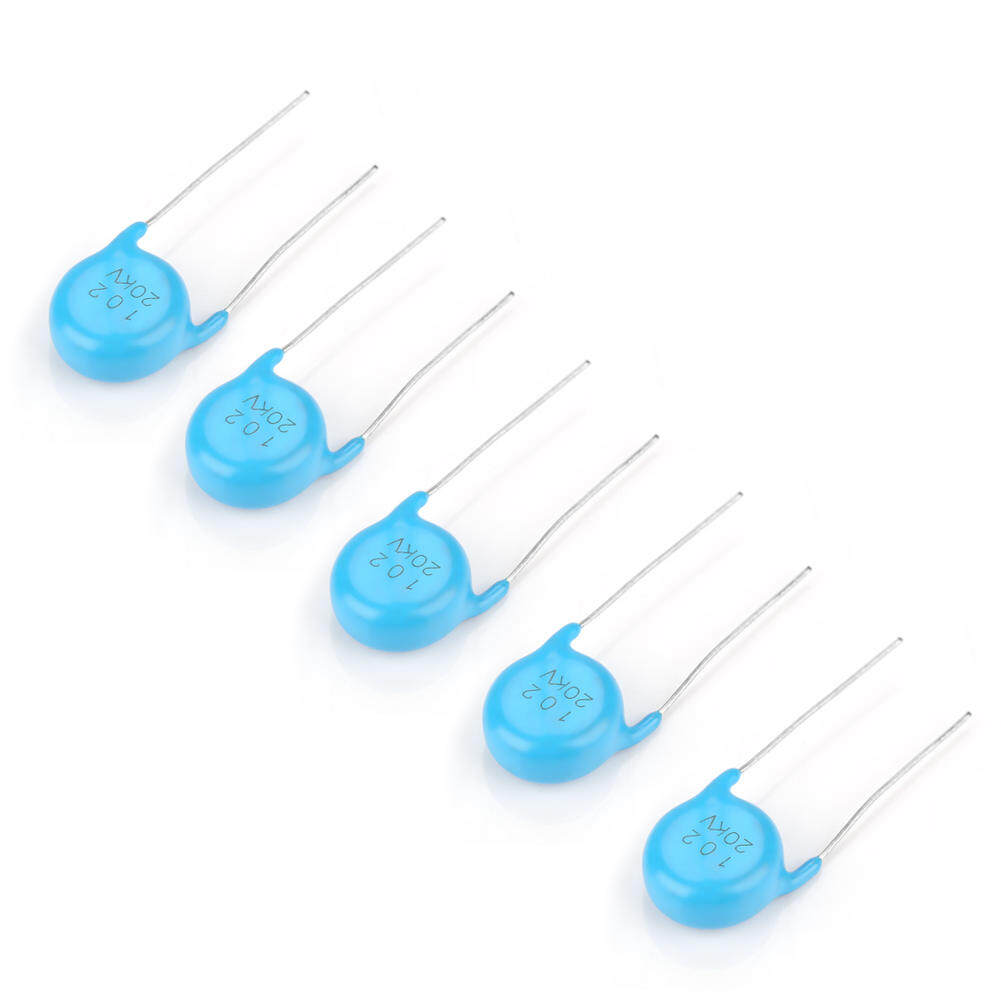 5pcs 20KV 1000PF High Voltage 1000PF Capacitor Ceramic Disc Capacitors HV Set