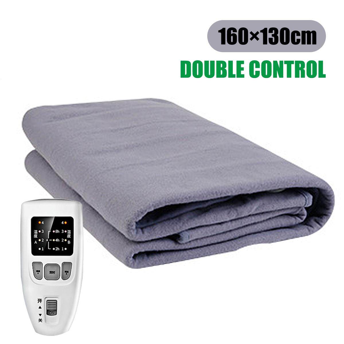 Controller Queen Size Electric Heated Flannel Blanket Warm Winter Cover Heater