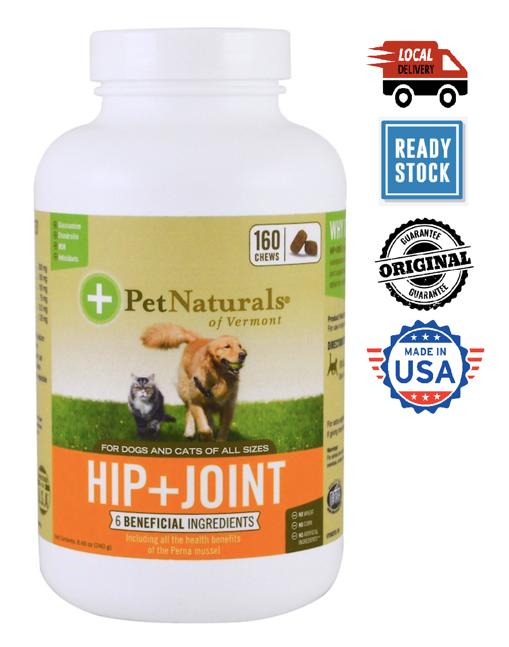 Pet naturals of vermont hip store and joint