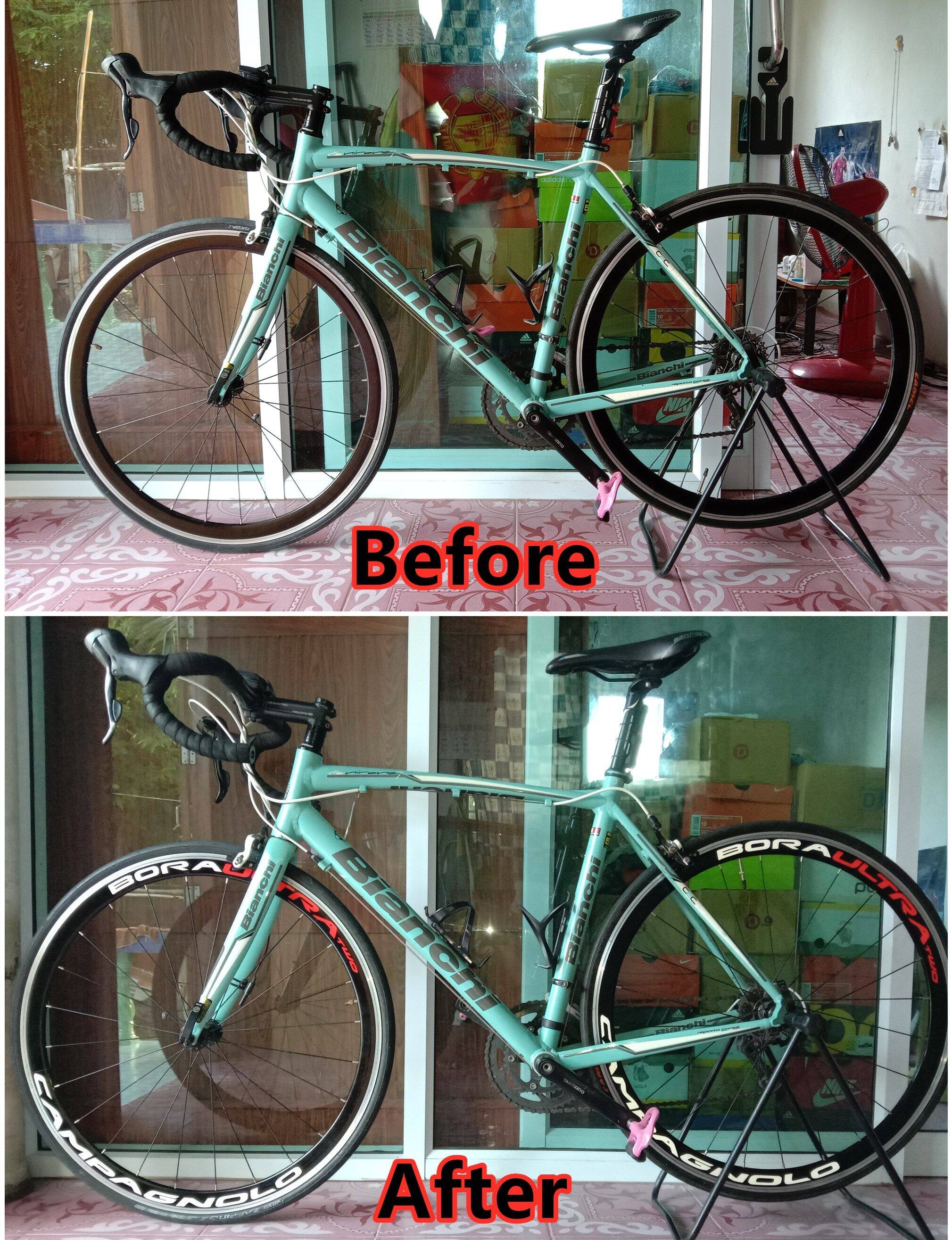 High Model Bicycle Sticker Bora Ultra 700C Road Rim Clincher 40