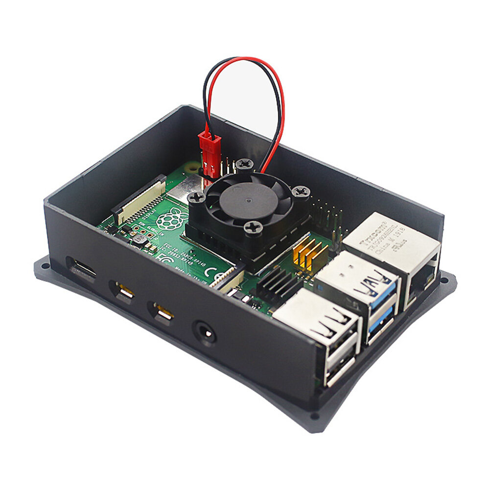 [Moscow Six] Mô-đun Quạt Làm Mát Bộ Tản Nhiệt Cho Raspberry Pi 4 Model B