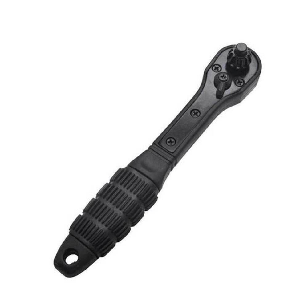 UNRIPE  Dual-use Drill Chuck Key Wrench Drill Fittings Key Chuck 2 in 1 Ratchet Spanner Drill Clamping Tool Spanner Hand Tool Electric Ratchet Wrench