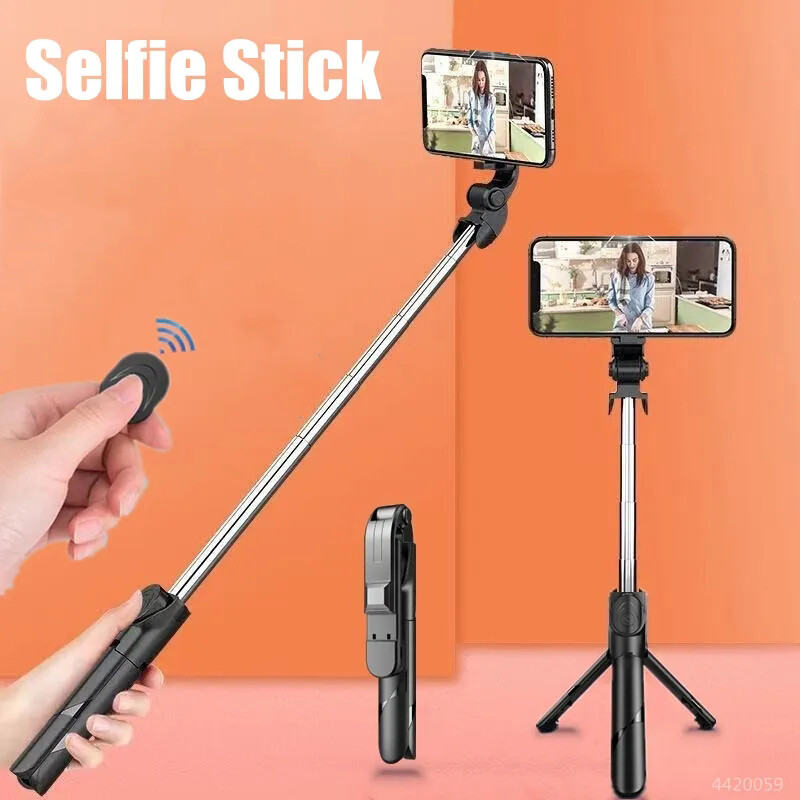 Mới mở rộng Bluetooth không dây giá đỡ ba chân gậy selfie với màn trập từ xa điện thoại có thể gập lại chủ Chân máy đơn cầm tay cho IOS Android