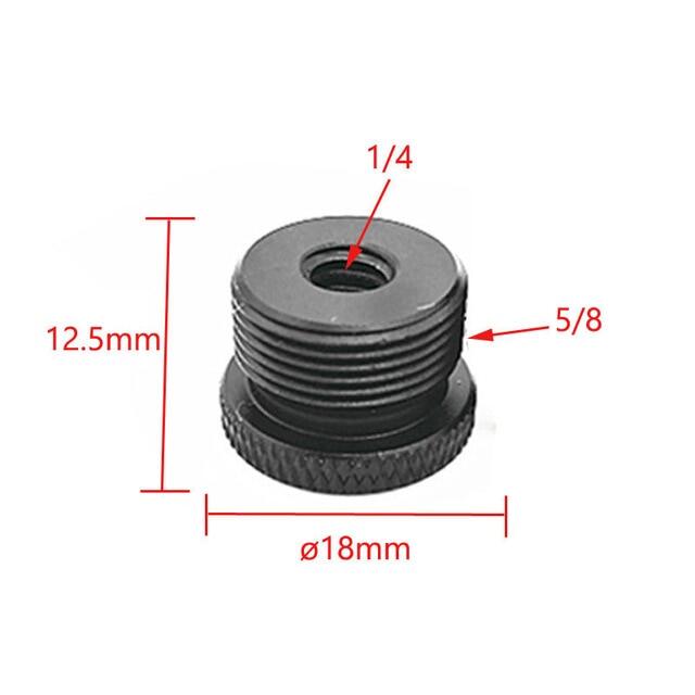 Bộ Chuyển Đổi Gắn Ren 3/8 Đến 5/8 Từ Đầu Đực Sang Đầu Cái 1/4 Đến 5/8 Giá Gắn Vít Tấm Ba Chân, Giá Đỡ Đèn Flash Ba Chân Cho Máy Ảnh