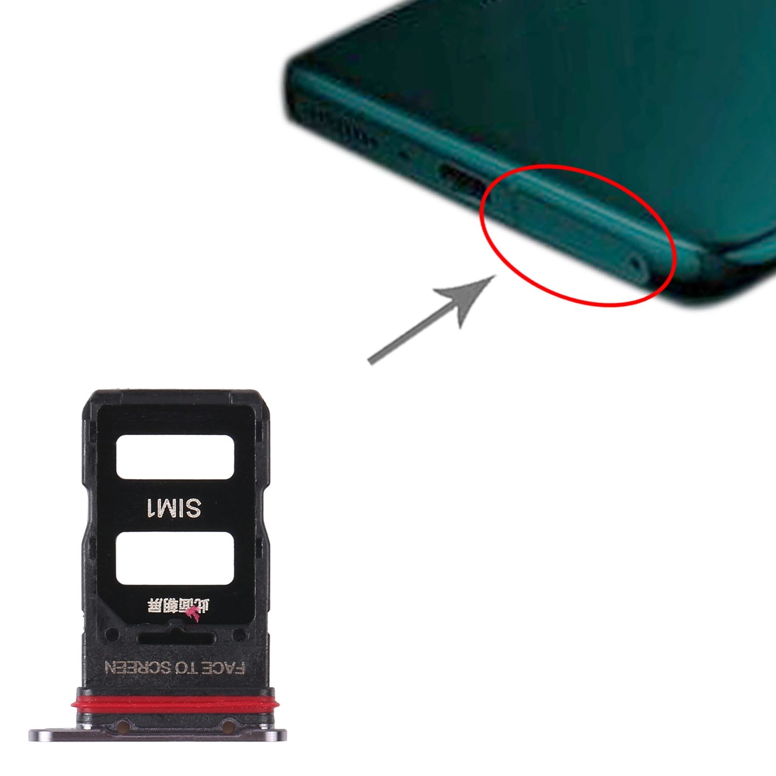 （ready stock） SIM Card Tray + SIM Card Tray for Xiaomi Mi 11 Pro