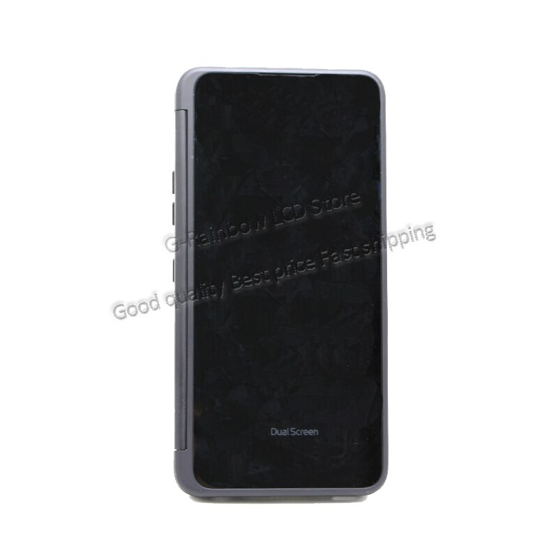 Screen For Lg V50s Thinq 5g For Lg G8x Lcd Dual Display With Frame Touch Panel Screen Digitizer Charging Connector