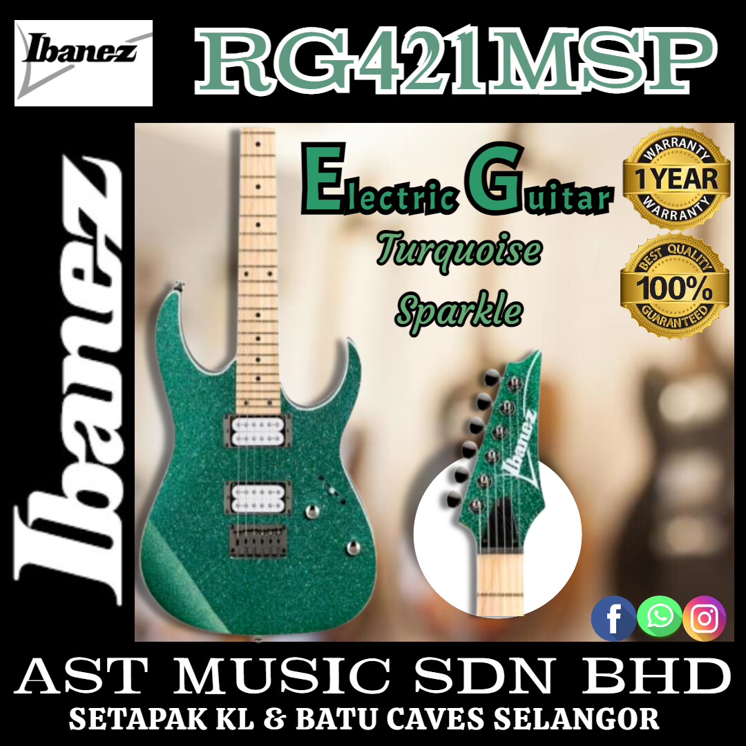 Ibanez rg421 online turquoise sparkle