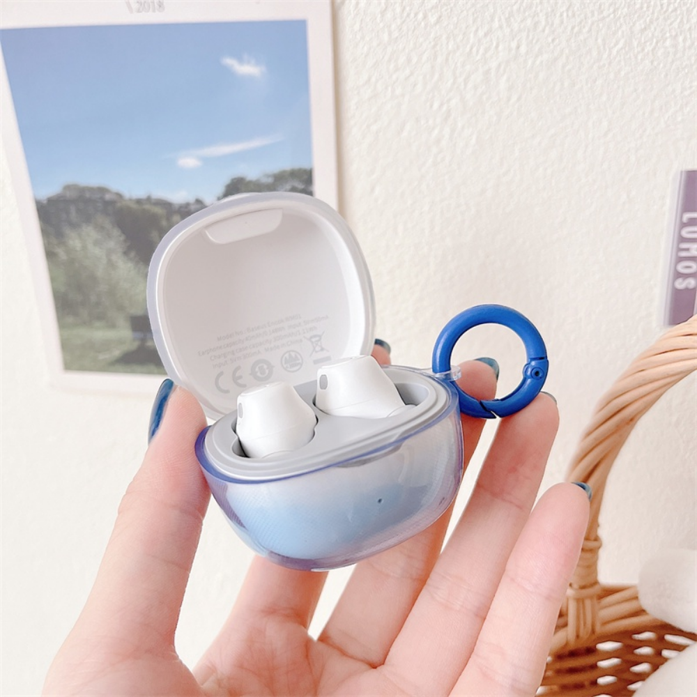 READY STOCK! For Baseus WM01 Case Macaron Gradient for Baseus WM01 Casing Soft Earphone Case Cover