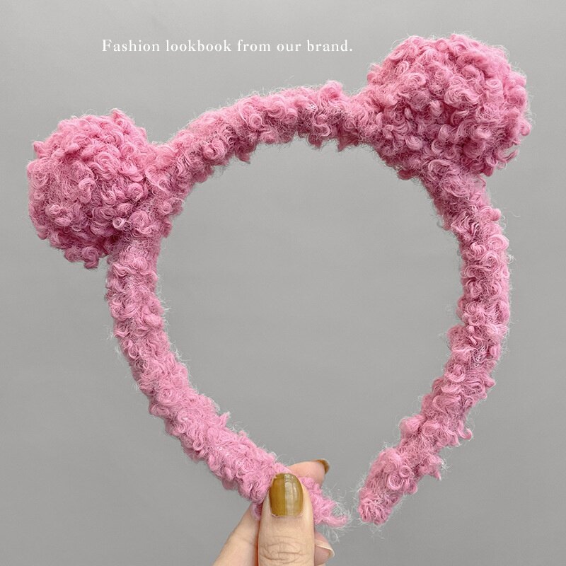 Korean Style Cute flower Pattern Rabbit Ear Headband