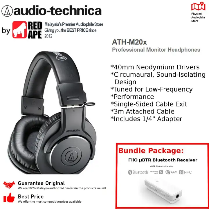 audio technica m20x specs