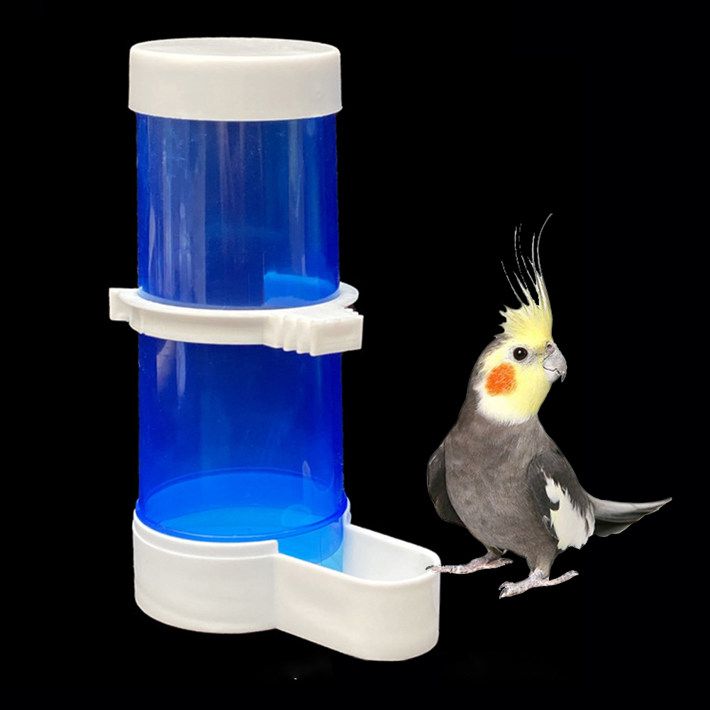 Pet Bird Automatic Drinker Feeder Blue Bird Feeder Bird Cage Accessories Parrot Feeding Tool Drinking Fountain Bird Supplies