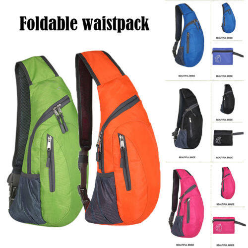 Outdoor sport y store men chest bag pack waterproof travel sport cross body shoulder sling chest bag mountaineering mobile phone bag waist packs