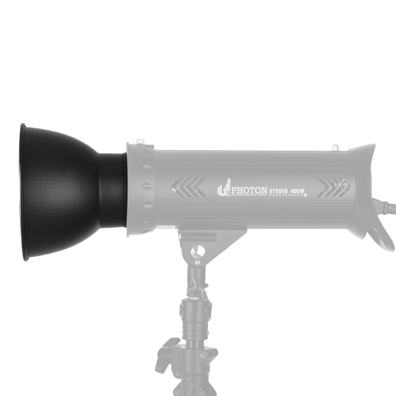 Andoer Đèn Khuếch Tán Phản Xạ Tiêu Chuẩn 7 Inch Đĩa Bóng Râm Kèm Đèn Flash Nhấp Nháy Cho Studio Gắn Bowens