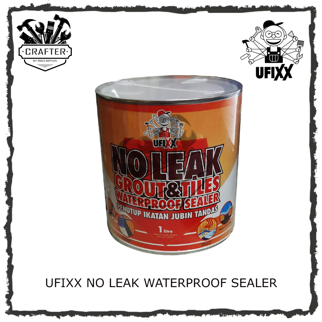 1L Ufixx No Leak Grout & Tiles Waterproof Sealer / Waterproofing Sealer