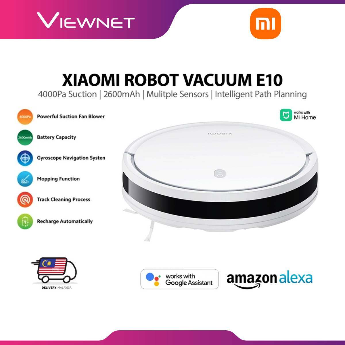 Xiaomi Robot Vacuum X10+ /X 10 / S10 / S10+ / E10 (4,000Pa Suction