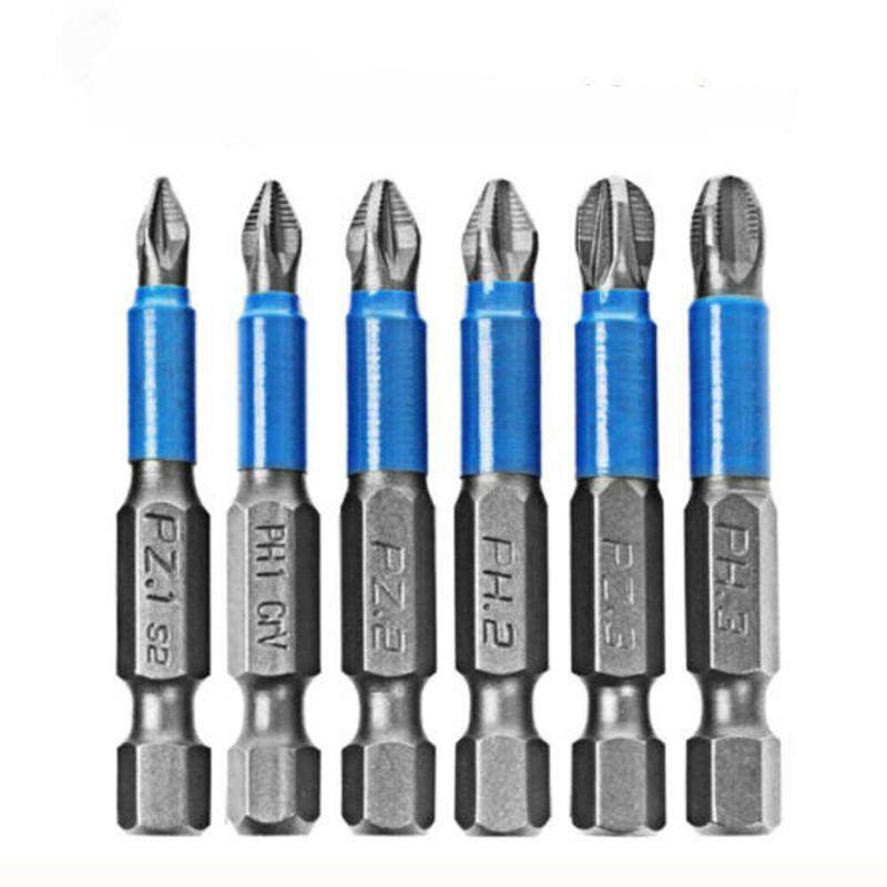 12Pcs Magnetic Non-slip Screwdriver Bit Set PH1 PH2 PH3 PZ1 PZ2 PZ3 Impact Drill