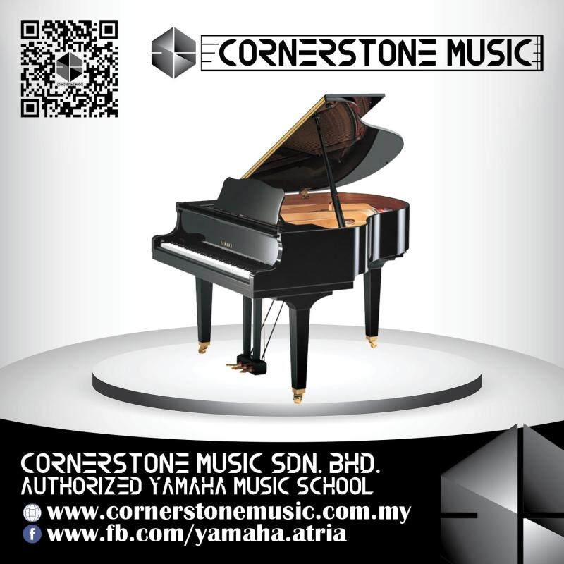 Yamaha Baby Grand Piano GB1K ( GB1 K / GB 1K / GB1KPE ) - PE / Polished Ebony Cornerstone Music Malaysia