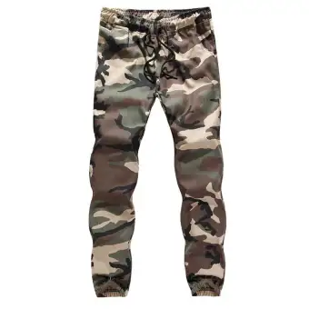 baggy camo joggers