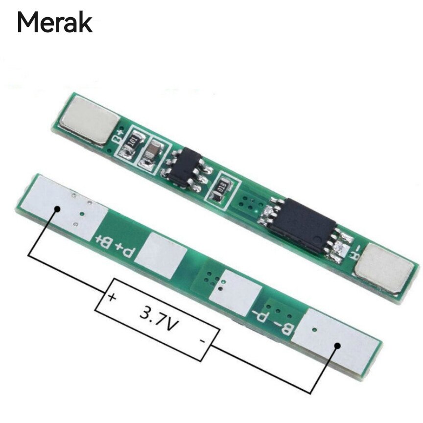 1s 3.7v 3a li-ion bms pcm battery protection board pcm for 18650 lithium ion li battery