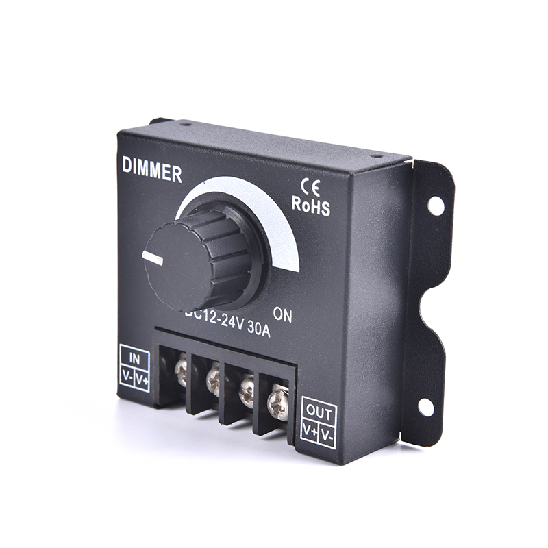 Sissi dc 12v 24v led dimmer switch 30a 360w voltage regulator adjustable dimmers