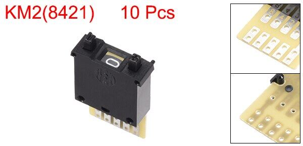 DIP Switch BCD Code KM2 0-9 Digitale Nero 30 X 18 X 8 Mm 10 Pz