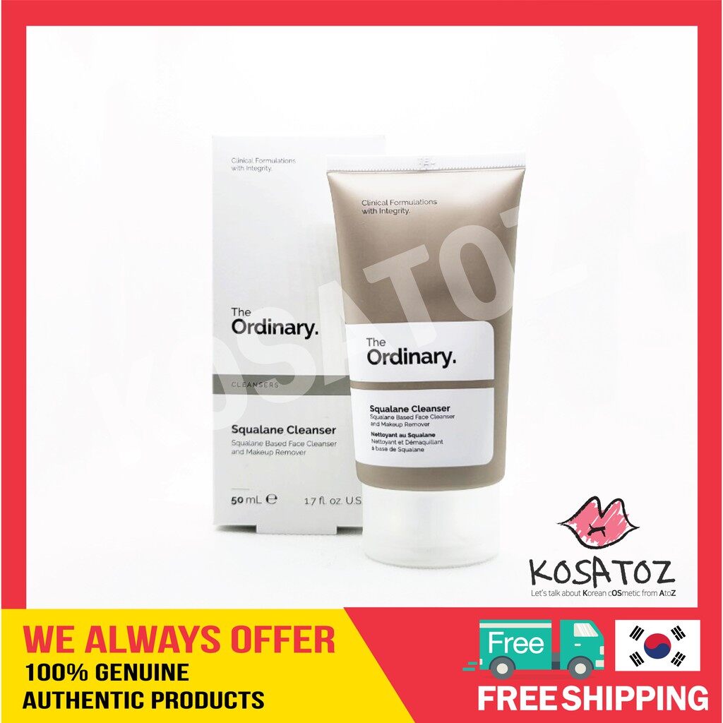 the ordinary squalane cleanser 50ml 50ml