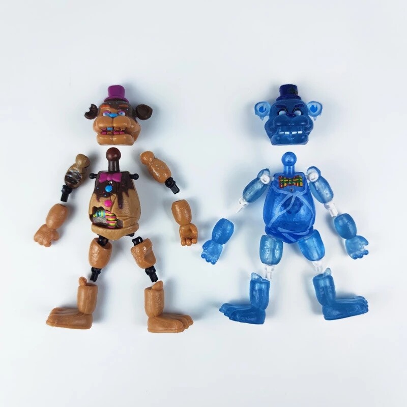 6pcs/set 2021 Five Nights at Freddy's Game FNAF Toys Bonnie Foxy