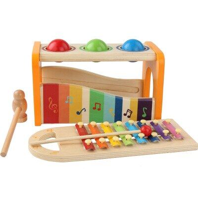 hape xylophone and hammer toy