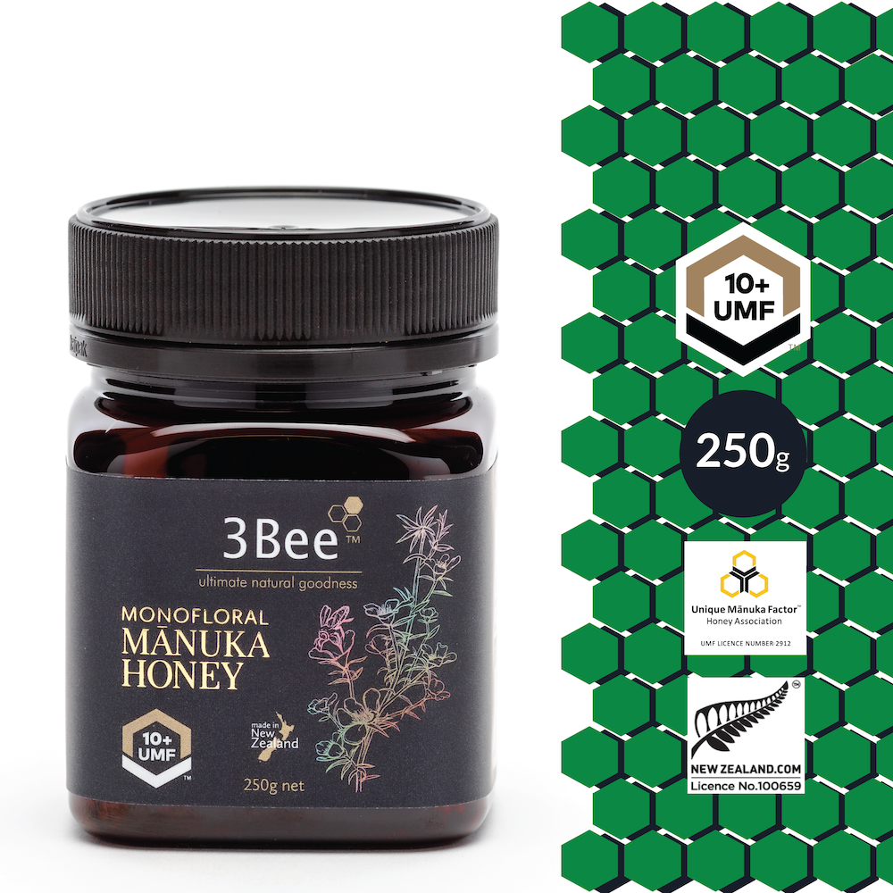 Mānuka Honey UME10+ 250g 3個セット Home | New Zealand Manuka Honey | Three Peaks Manuka Honey
