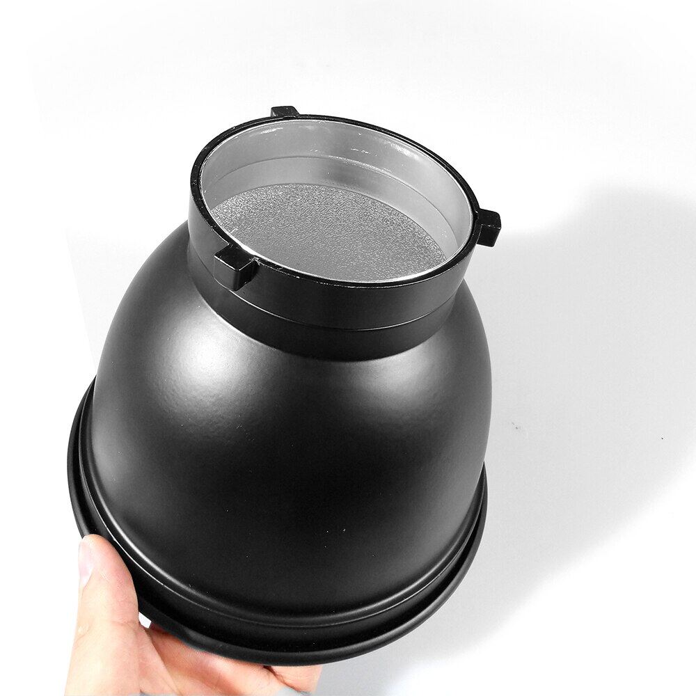 Godox Standard Reflector 180*130mm Bowens Mount Type for Photography Studio Lighting Flash Speedlite (Without Umbrella Hole)