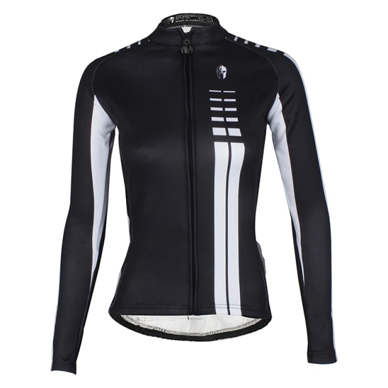 Bán chạy mới phụ nữ của áo đi xe đạp dài tay màu đen vàng cam cỡ lỡn xe đạp jersey xe đạp leo núi mtb đạp xe đường trường nhiệt quần áo đi xe đạp