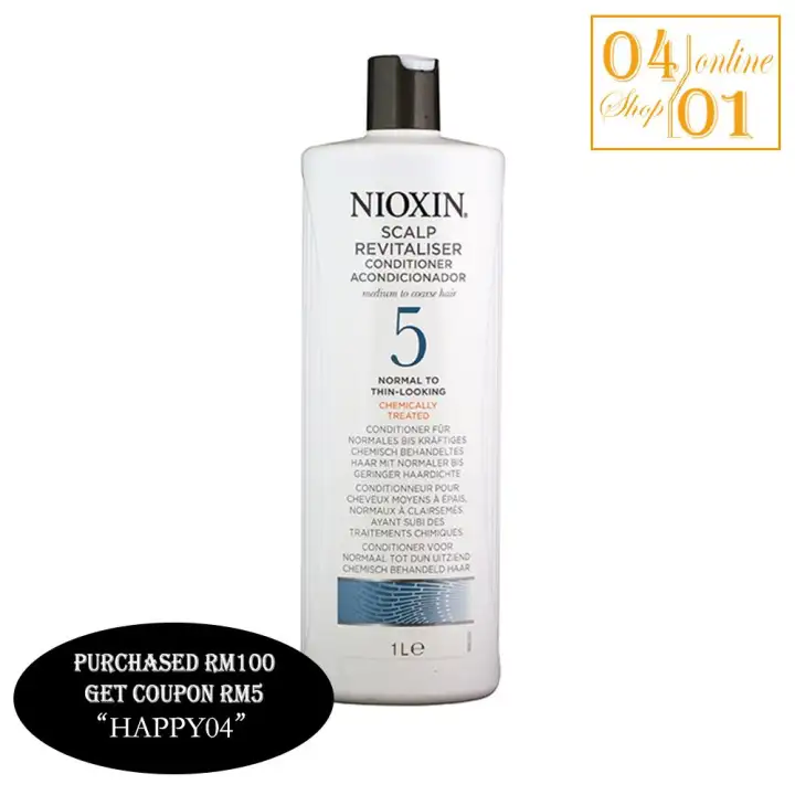 Nioxin System 5 Scalp Revitaliser Conditioner For Medium To Coarse