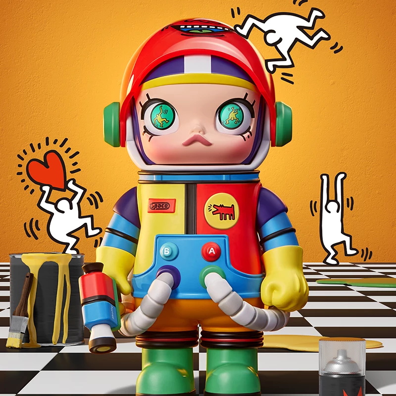 POP MART Figure Toys MEGA Collection 100% SPACE 茉莉 Series 01 Blind Box