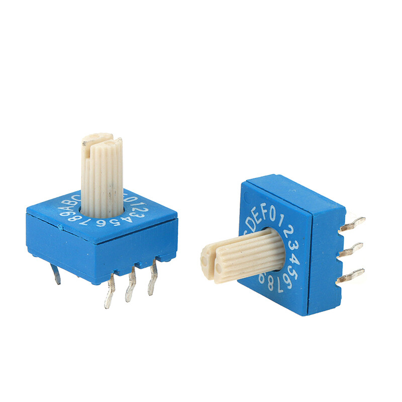 HomeinGarden 1PCS 0-F Rotary Encoder Switch with Handle 16-bit 8421C ...