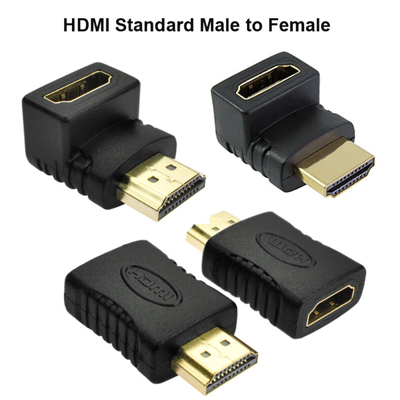 HDMI Đầu Đực thành đầu cái Bộ chuyển đổi kết nối nối dài Mini Micro HDMI cáp kết nối cho máy ảnh HDTV f/M HD 1080P Cáp chuyển đổi Bộ kết nối mở rộng