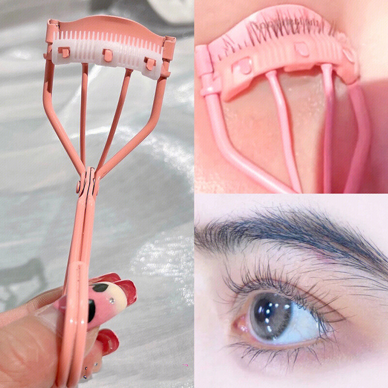 Lông mi curler với comb uốn lông mi trang điểm aids